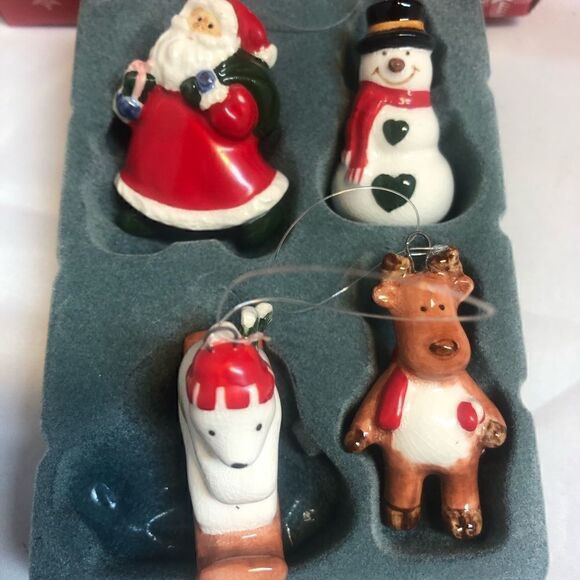 Vintage! Rare! Marcel Shurman Porcelain Handpainted Ornaments-collectible - Picture 2 of 6